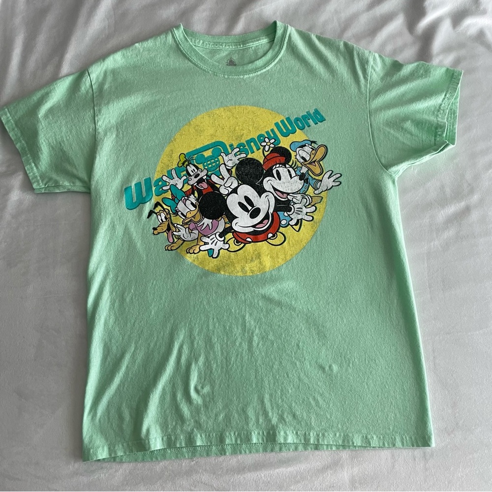 SOLD - Walt Disney World Mint Green T-Shirt